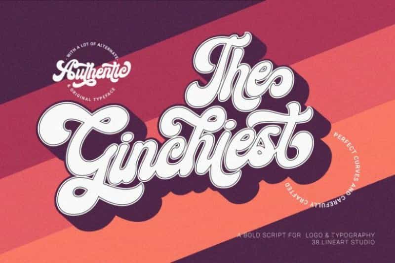 Ginchiest Font Image 1
