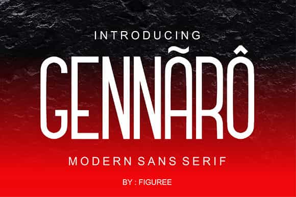 Gennaro Sans Font Image 1