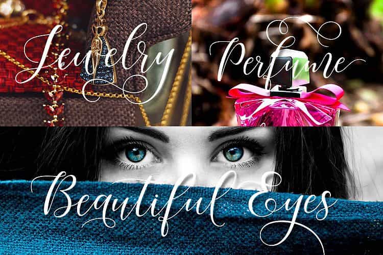 Maheisa Script Font Image 2