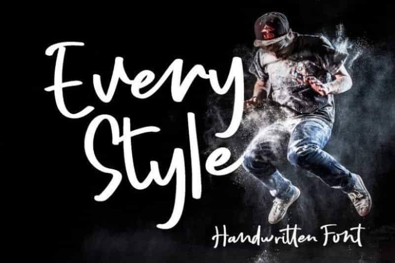 Every Style Script Font Image 1