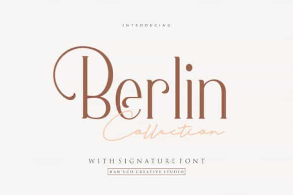 Berlin Serif Font Image 1