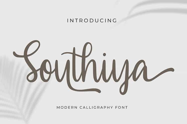 Southiya Script Font Image 1