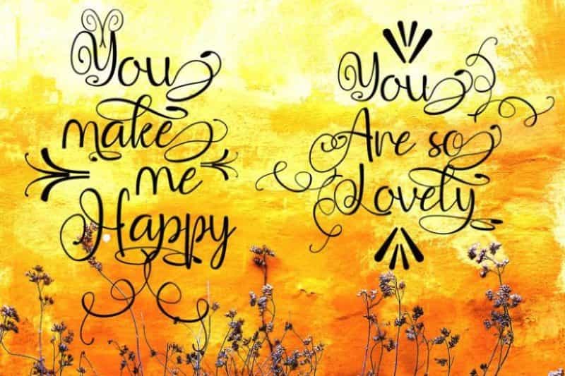Be Hodakga Modern Script Font Image 3