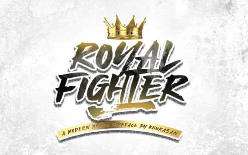 Royal Fighter Brush Font Image 1