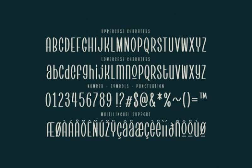 Pantura Display Font Image 4