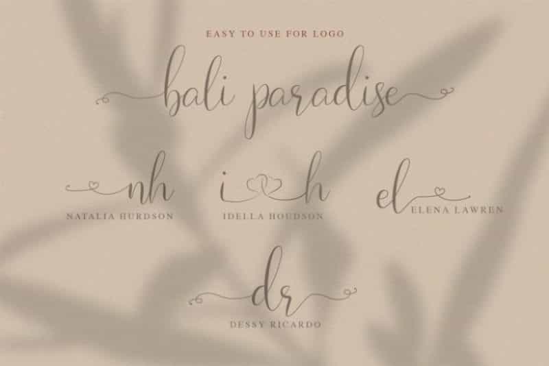 Naibacarte Script Font Image 3