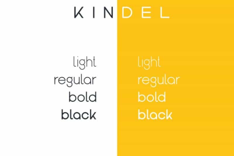 Kindel Sans Serif Font Image 2