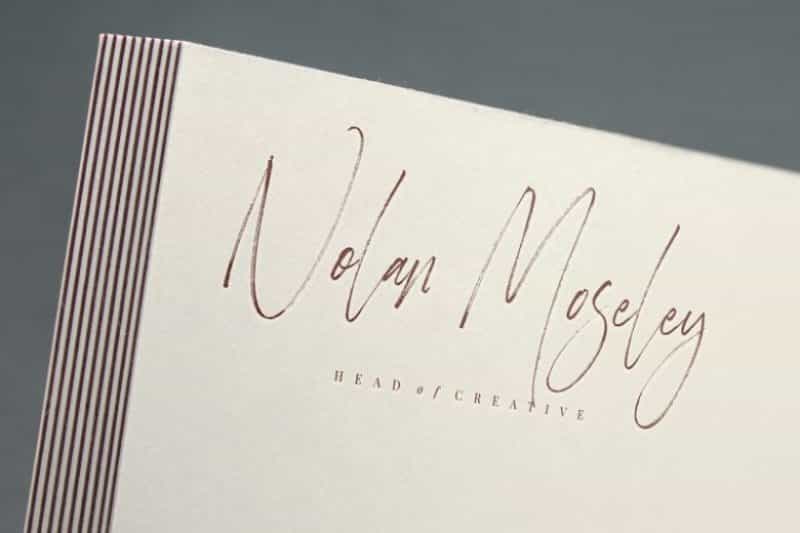 Heisenberg Signature Font Image 3