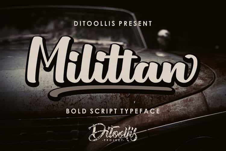 Milittan Font Image 1