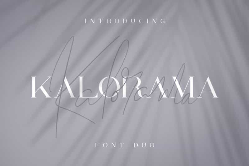 Kalorama Font Duo Image 1