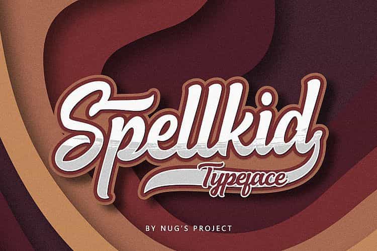 Spellkid Font Image 1