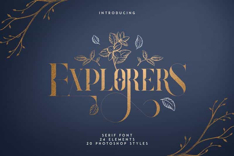 Explorers Font Image 1