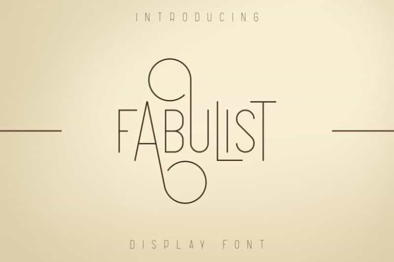 Fabulist Font Image 1