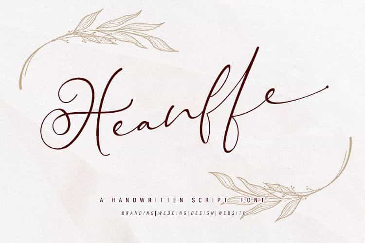 Heanffe Font Image 1