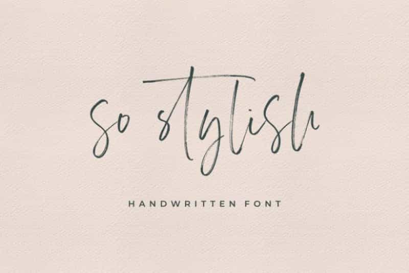 Carlinet Handwritten Font Image 2