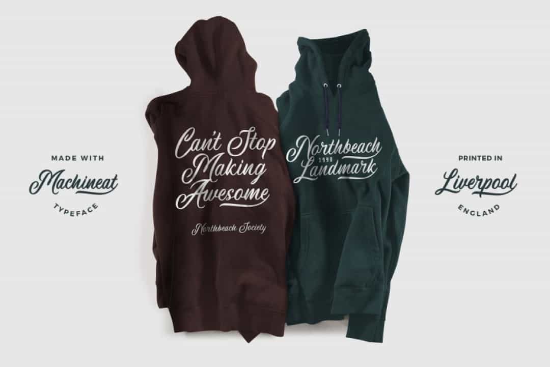 Machineat Script Font Image 2