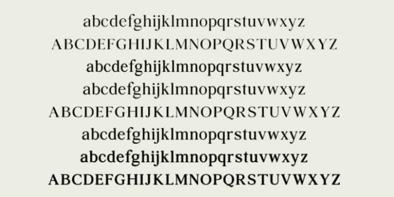 Agatho Font Family Image 3