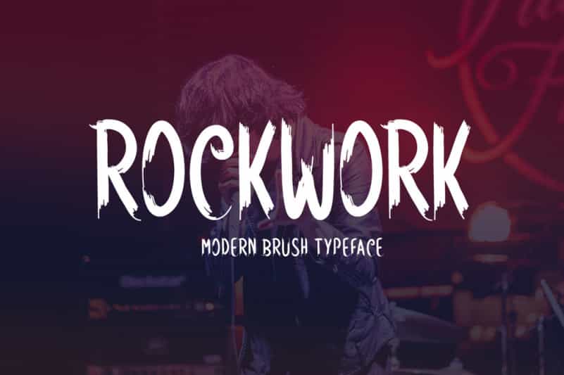 Rockwork Font Image 1