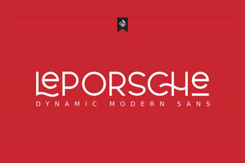 Le Porsche Sans Font Image 1