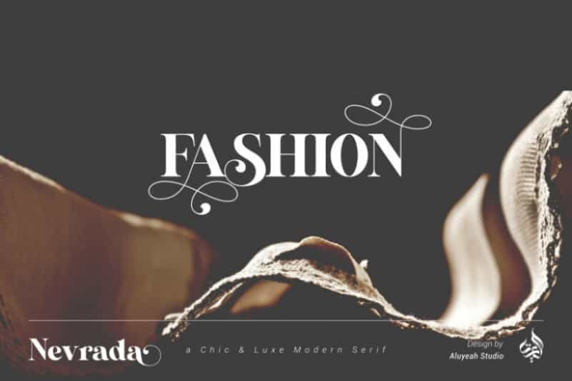 Nevrada Serif Font Image 2