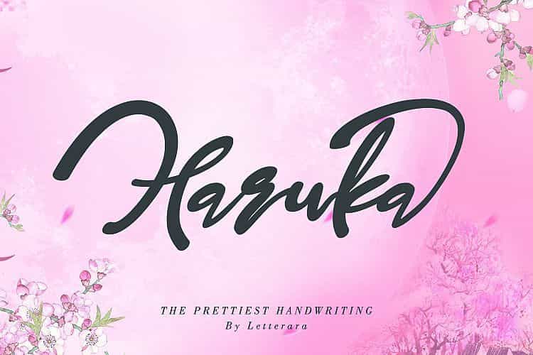 Haruka Font Image 1