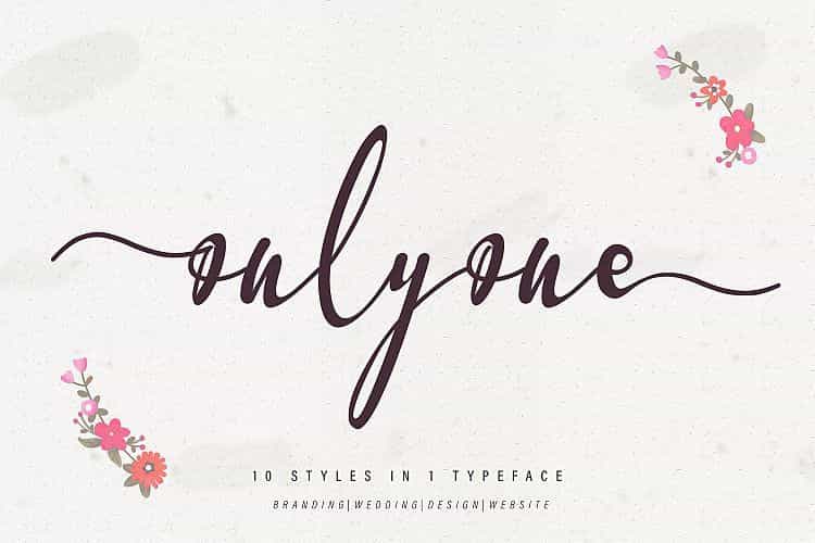 Onlyone Font Image 1