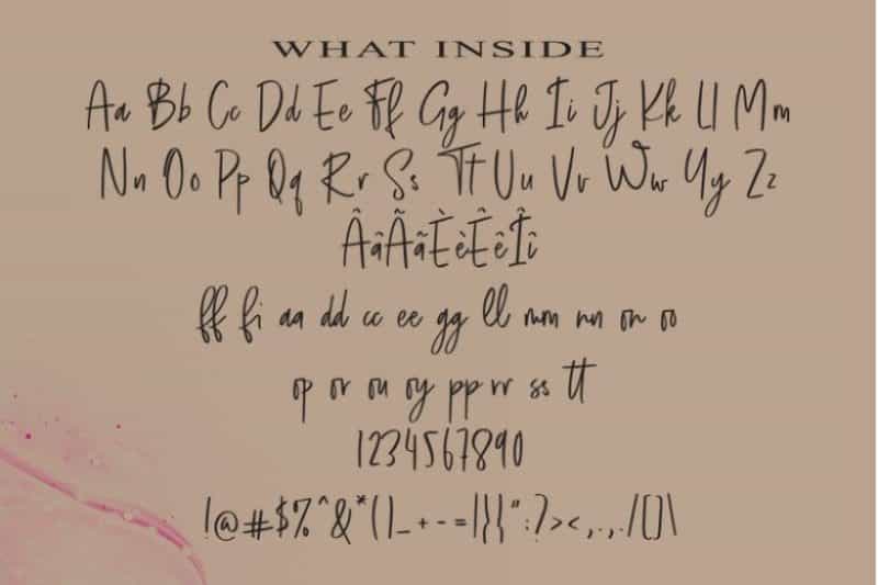 Tiara Williams Font Image 3