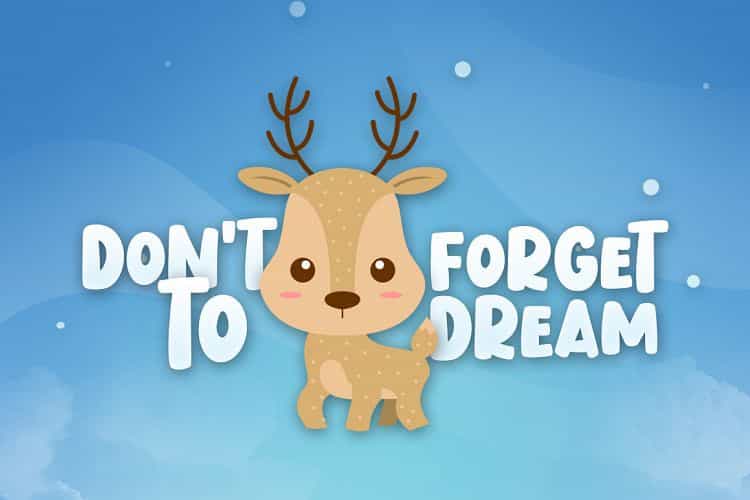 Dasher Deer Font Image 2