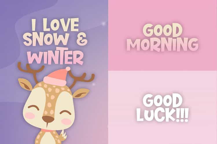 Cupid Deer Font Image 3