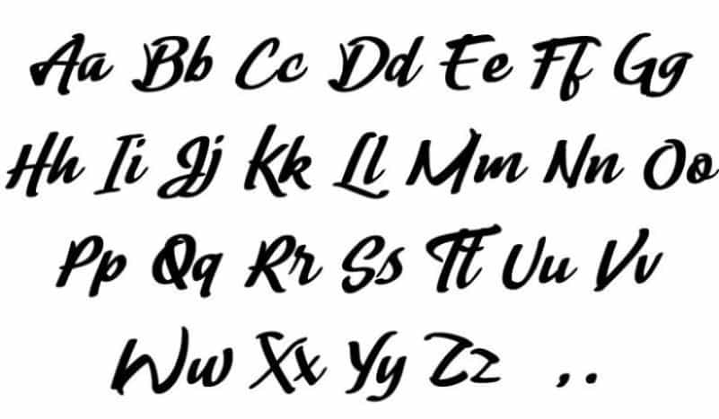 Lady Writer Font Image 2