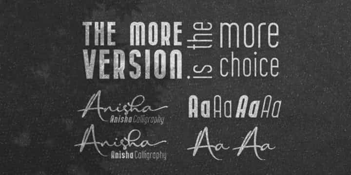Anisha Sans Font Image 2
