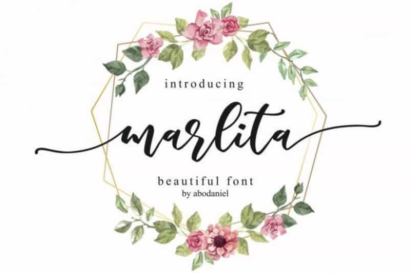 Marlita Script Font Image 1