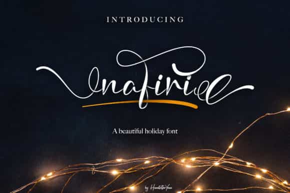 Nafiri Script Font Image 1