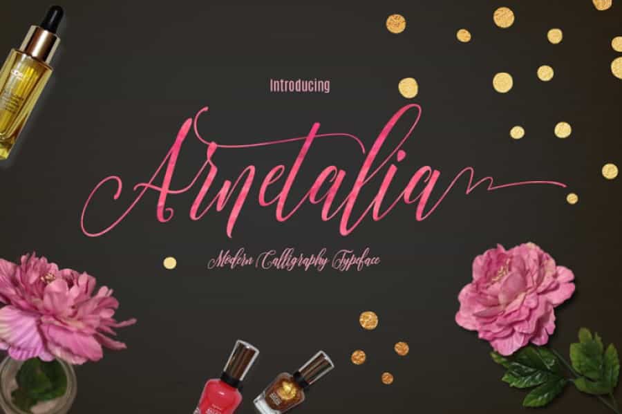 Arnetalia Font Free Image 1