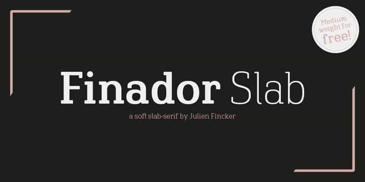 Finador Slab Font Family Image 1