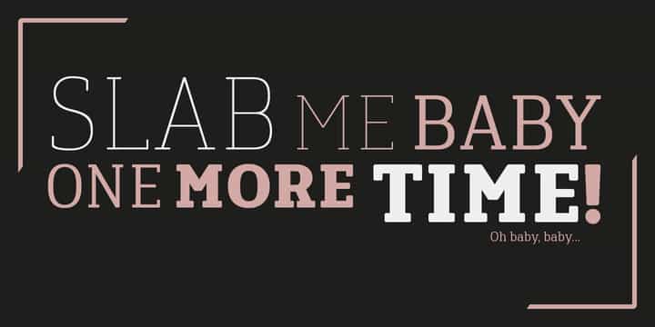 Finador Slab Font Family Image 2