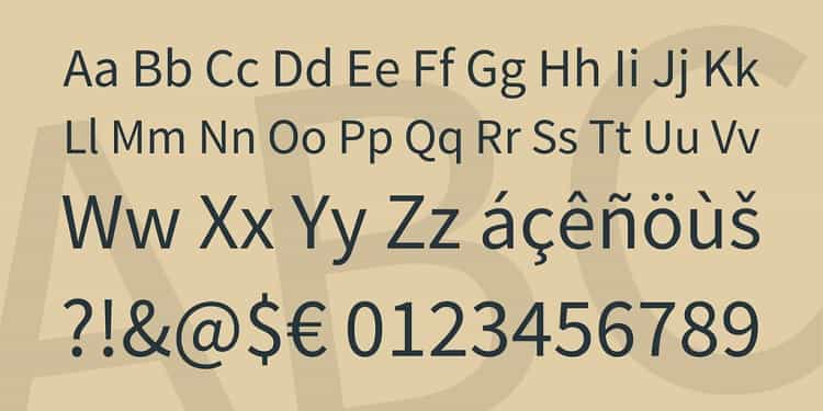 Source Sans Pro Font Family Image 3