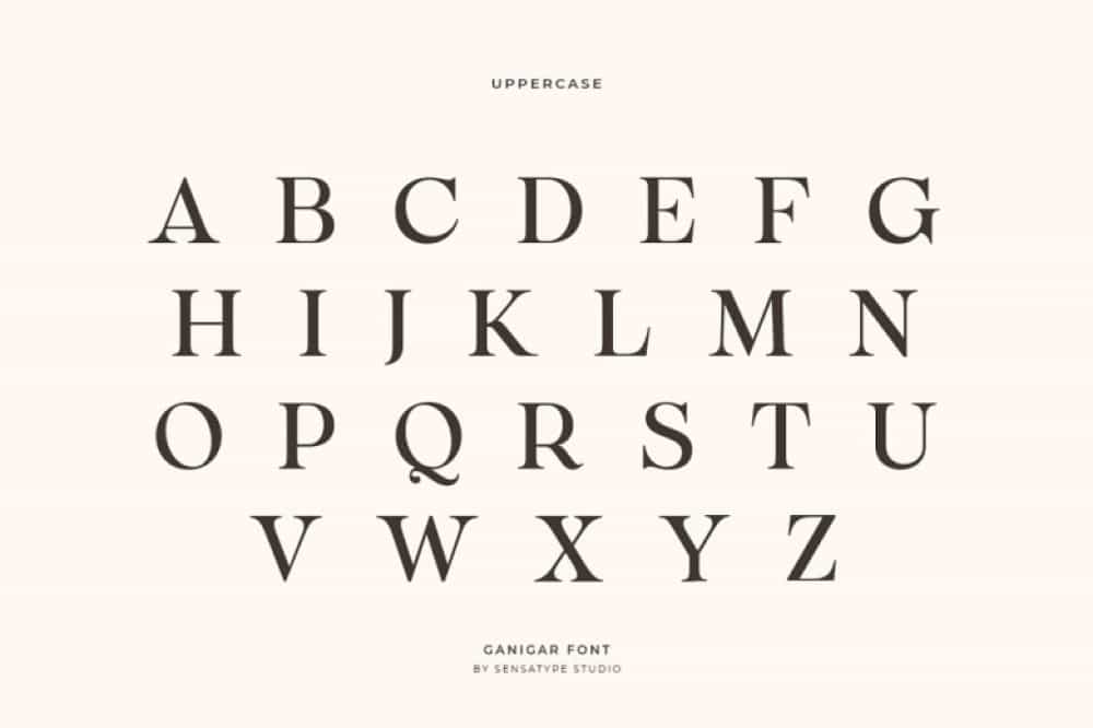Ganigar Font Image 68