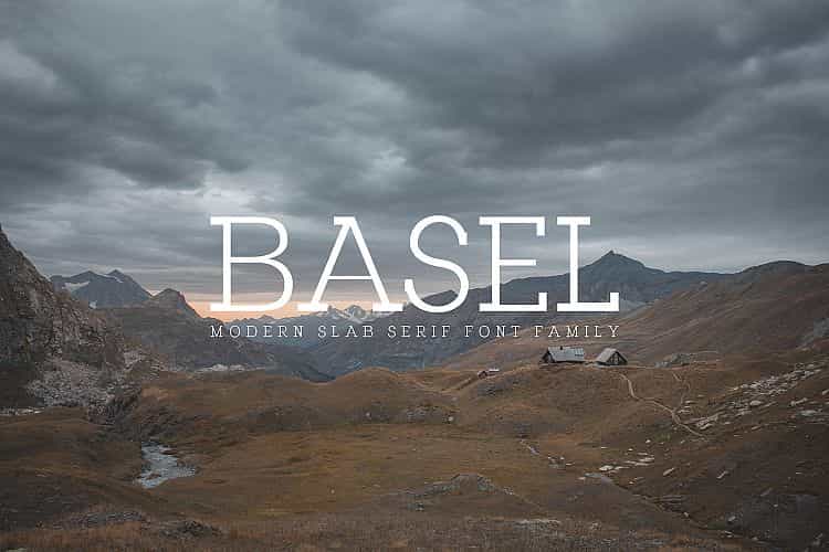 Basel Slab Font Family Image 1