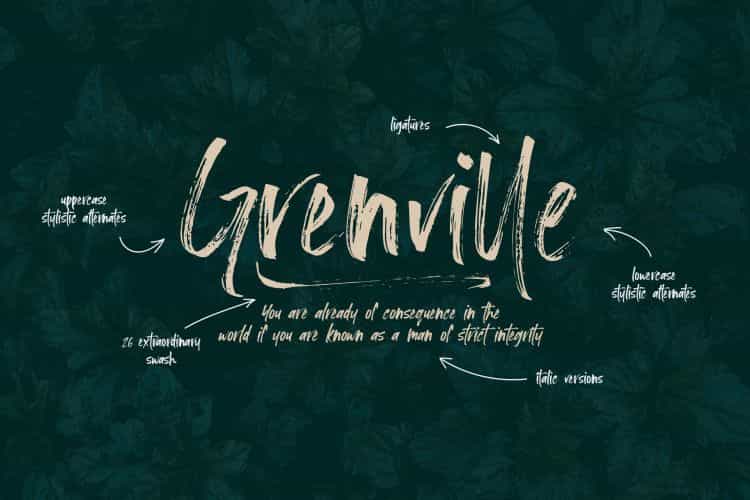 Loutters Brush Font Image 2