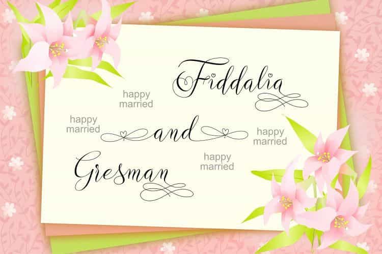 Delliavirra FontDelliavirra Font Image 3