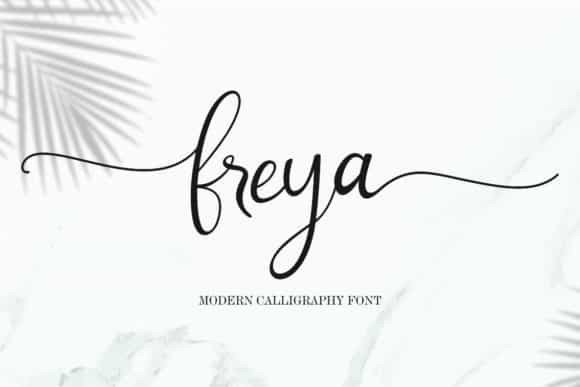 Freya Font Image 1