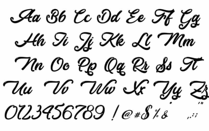 Donkey Talk Font Image 2
