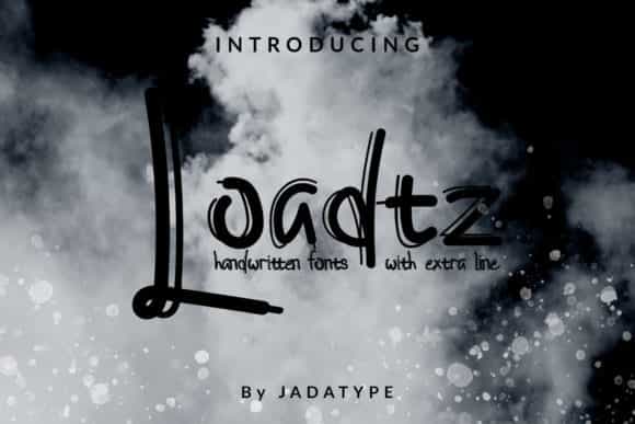 Loadtz Font Image 1