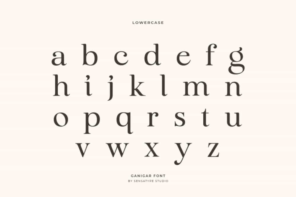 Ganigar Font Image 96