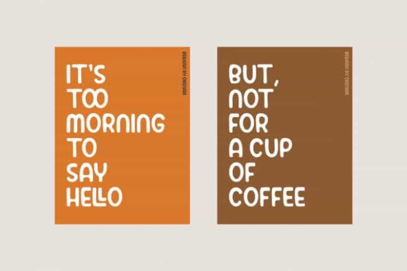 Belligan Font Image 2