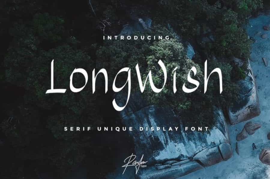 LongWish Font Image 1