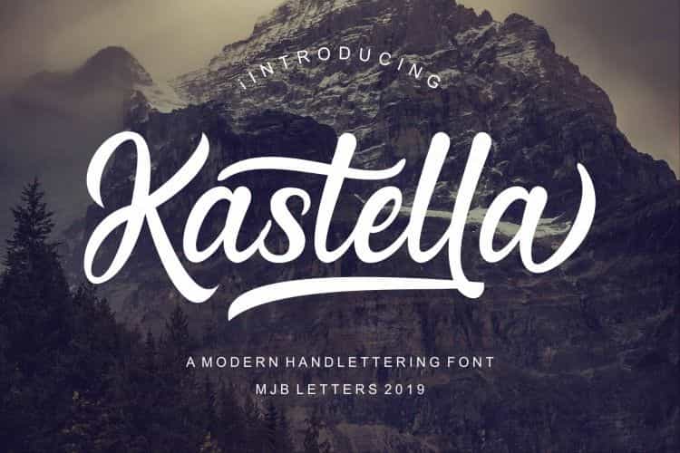 Kastella Font Image 1