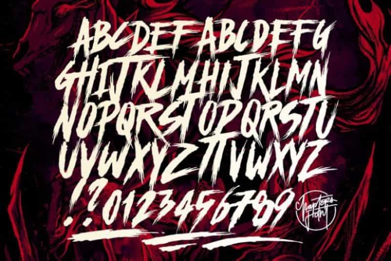 Chapters Font Image 3
