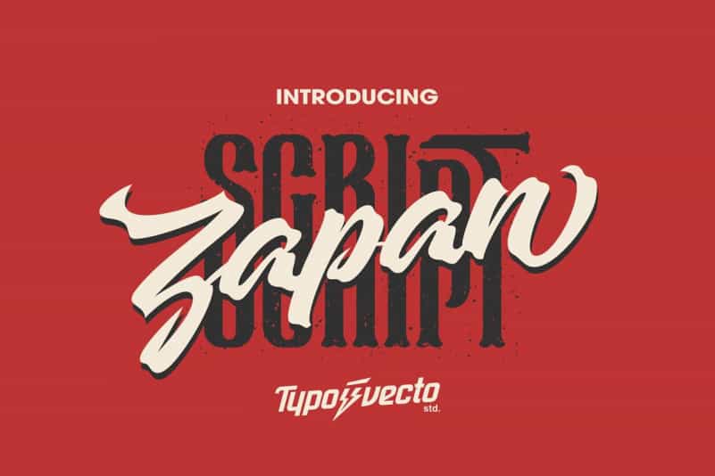 Zapan Font Image 1
